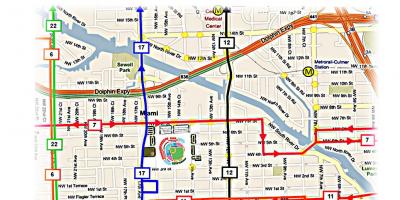 Houston busz útvonalak térkép