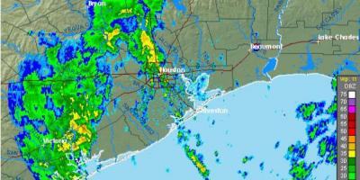 Eső térkép Houston