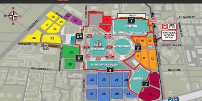 NRG stadion parkolás térkép