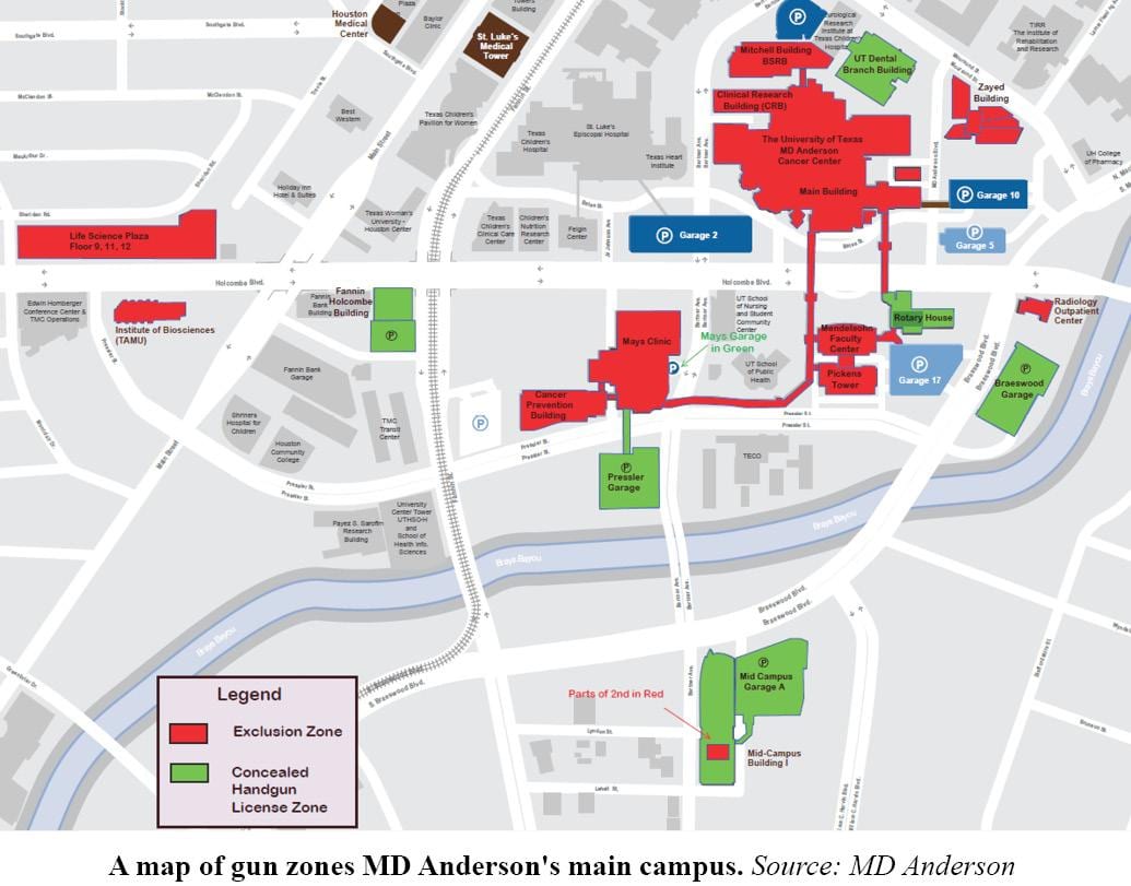 Md Anderson Houston térkép