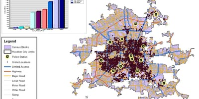 Houston bűnözési térkép