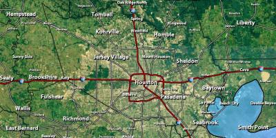 Radar térkép Houston