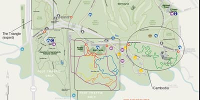 Térkép Memorial park-Houston