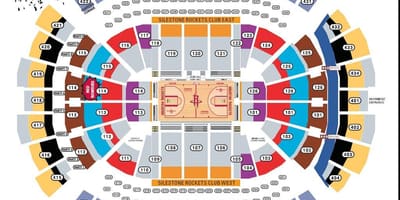 Toyota stadion ülő térkép